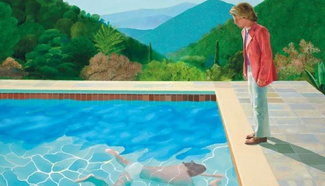 Portrait of an artist (Pool with two figures), 1972 Portrait of an artist (Pool with two figures), 1972