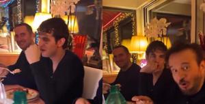 Achille Lauro e Mara Venier