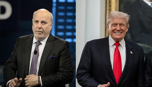 Aland Friedman e Donald Trump Aland Friedman e Donald Trump