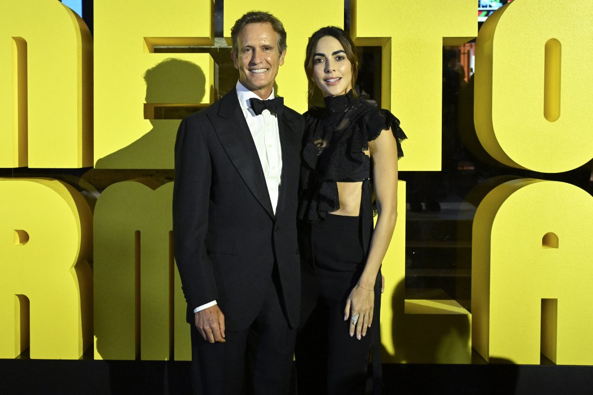 Alessandro Benetton e Rocío Muñoz Morales Alessandro Benetton e Rocío Muñoz Morales