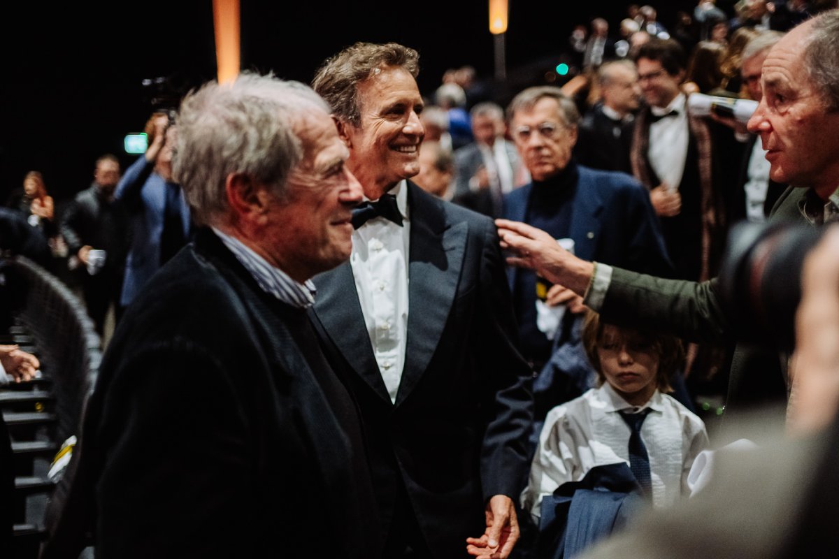 Alessandro Benetton e Giovanni Minoli Alessandro Benetton e Giovanni Minoli