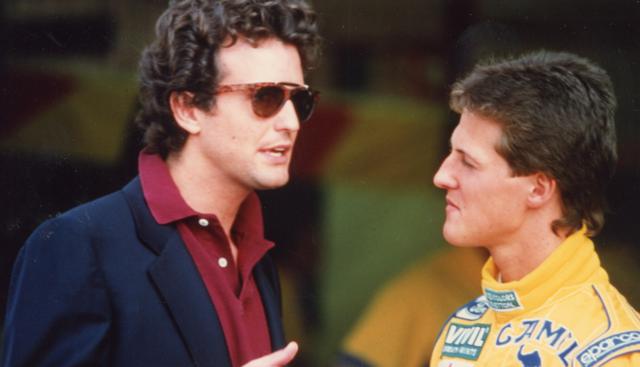 Alessandro Benetton e Michael Schumacher