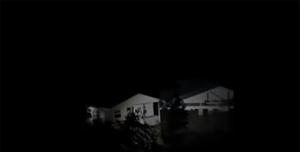 alluvione texas, casa trascinata