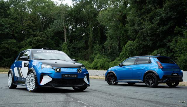 Alpine A290 Rallye: la prima auto da rally elettrica per clienti debutta in Francia