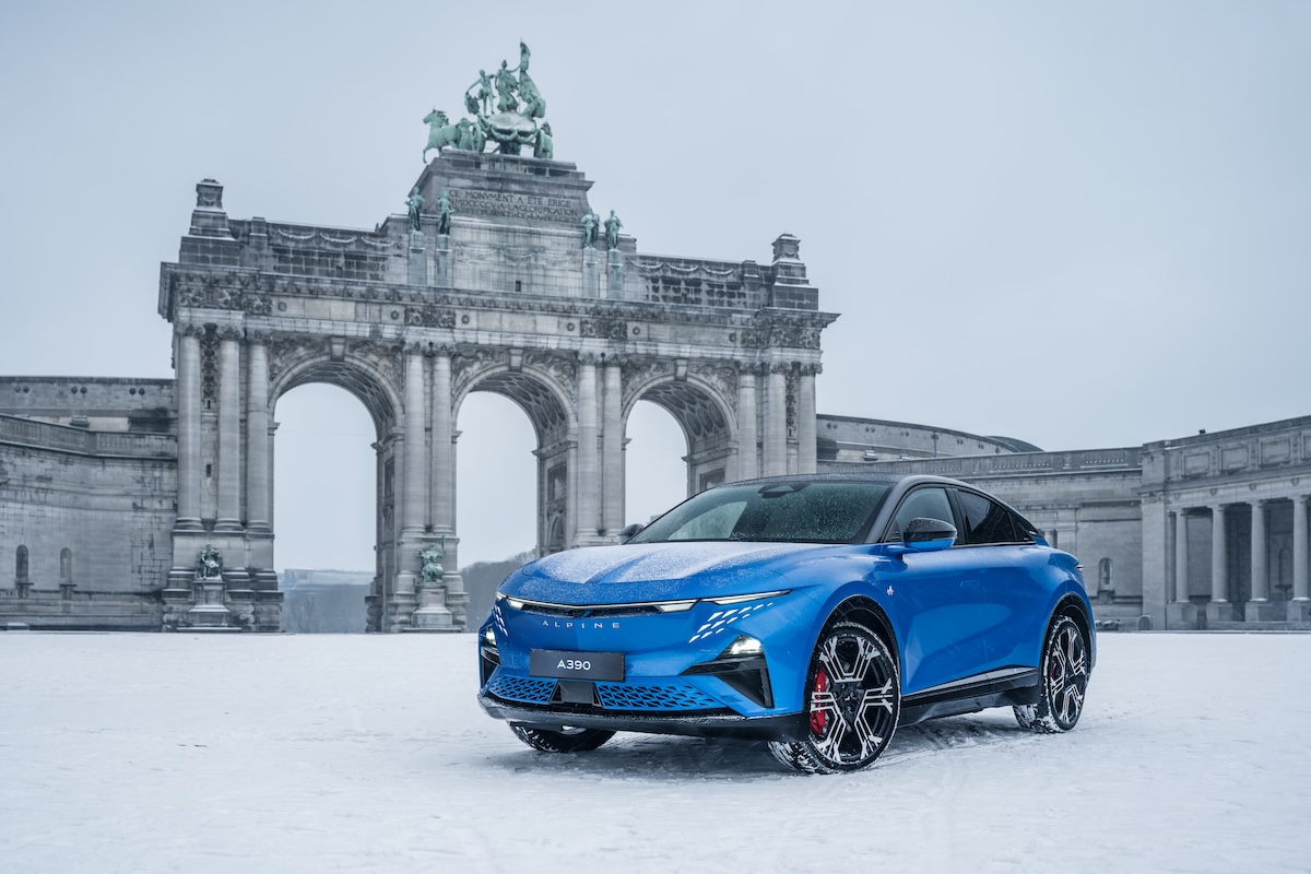 Nuova Alpine A390: la sportiva elettrica debutta a Bruxelles 2026