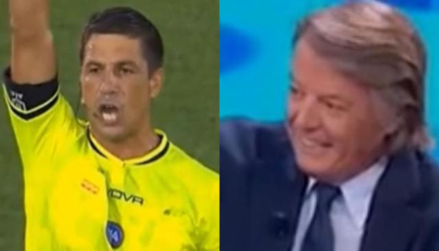Var, primo annuncio storico di Manganiello in Como-Lazio: Panatta ironizza in tv: "Sembra un proclama a Piazza Venezia"