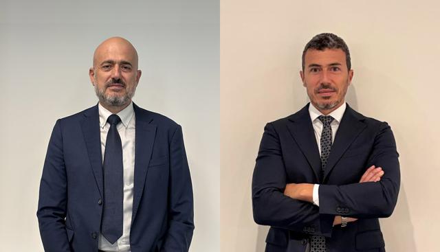 Da sinistra a destra: Antonio Pisano COO Tinexta Cyber e Samuele Moretti CSO Tinexta Cyber Da sinistra a destra: Antonio Pisano COO Tinexta Cyber e Samuele Moretti CSO Tinexta Cyber