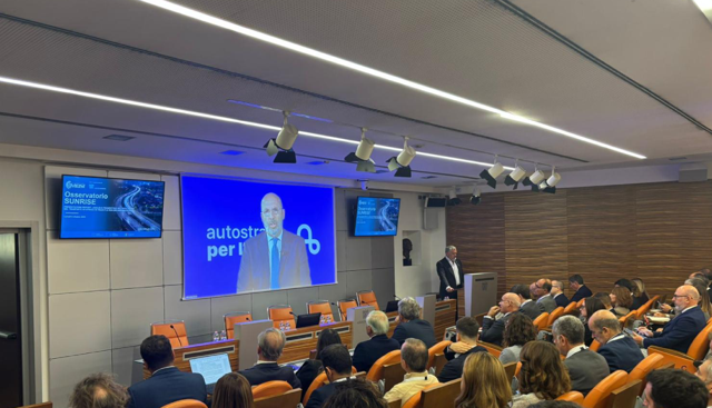 ASPI, MobilitÃ  sostenibile: la dichiarazione dell'AD Arrigo Giana alla presentazione del report dellâ€™Osservatorio Sunrise