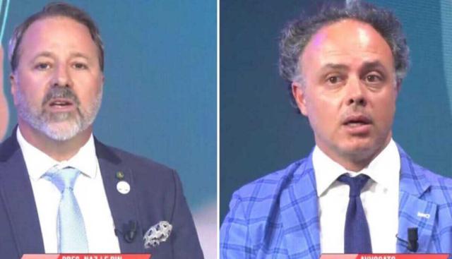 da sx: Cav. A. Sorrento e Avv. M. Sances