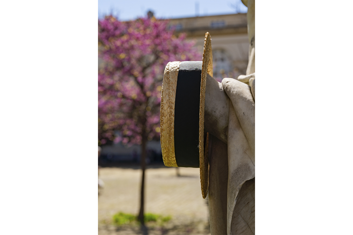 Boater hat Villa Comunale Napoli Boater hat Villa Comunale Napoli