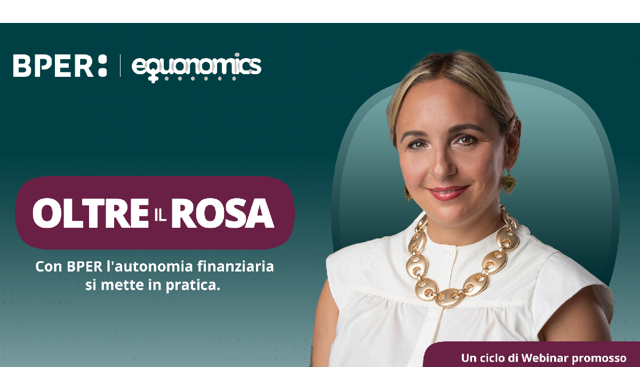 BPER presenta 'Oltre il Rosa': al via la nuova edizione del webinar dedicato alla consapevolezza finanziaria