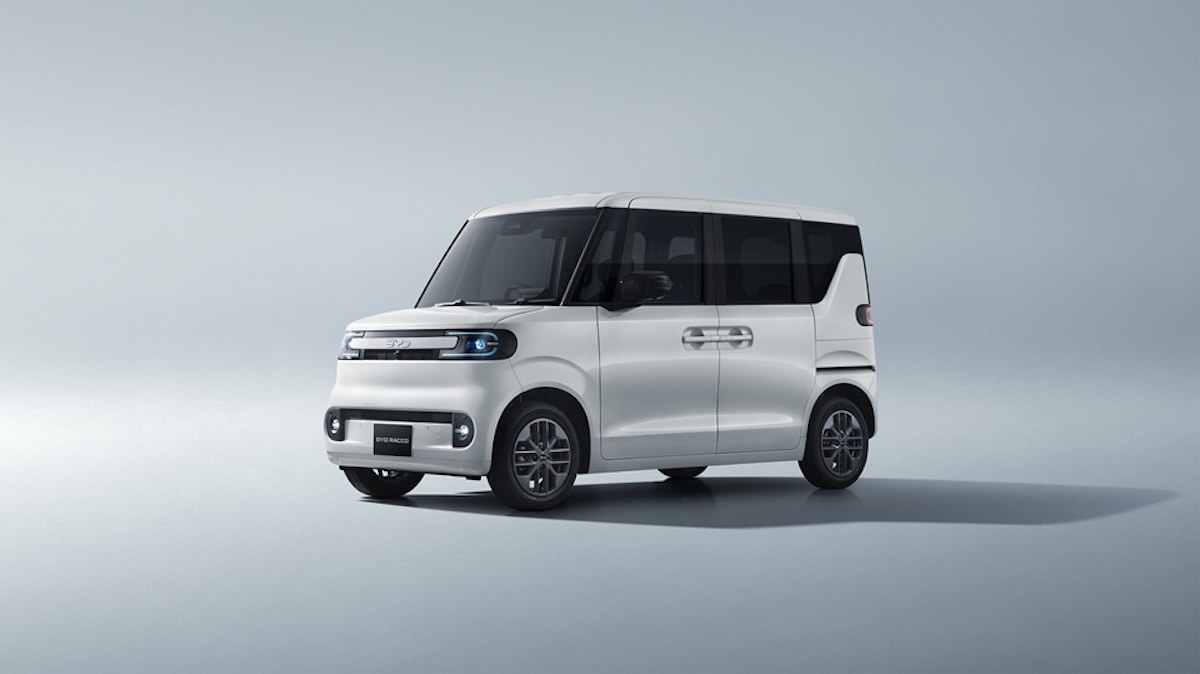 BYD Racco: la kei car elettrica debutta al  Japan Mobility Show