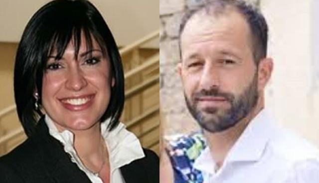 Claudio Carlomagno e Federica Torzullo