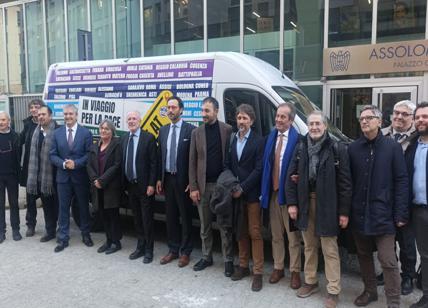 La “Carovana della Pace” di Acli è arrivata in Assolombarda: l’ultima tappa italiana sulla via di Bruxelles