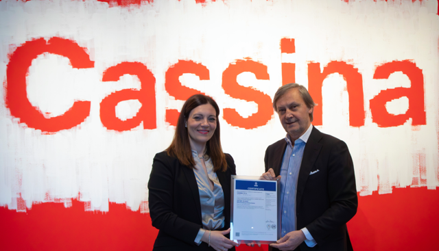 Cassina, ottenuta la Certificazione della Parità di Genere