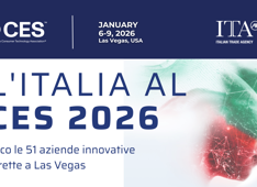 L'Italia al CES 2026: ecco le 51 aziende innovative dirette a Las Vegas