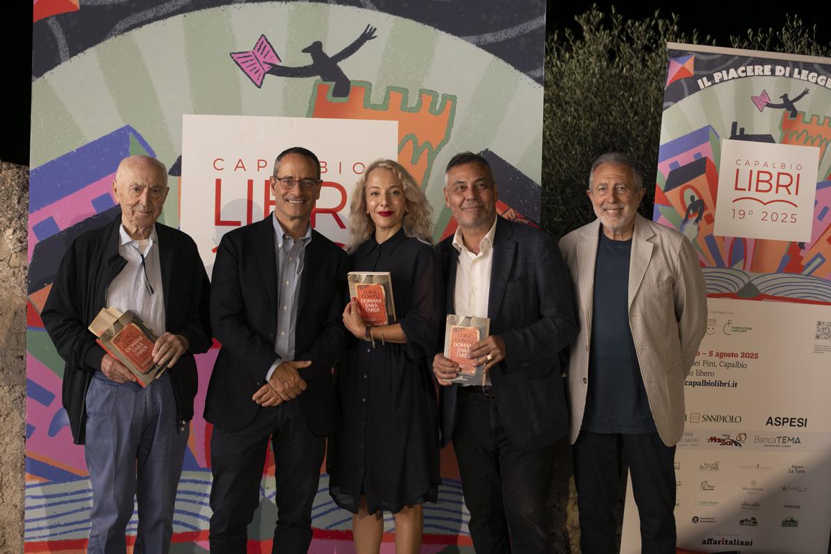 Capalbio Libri, Luigi Contu ha presentato il romanzo "Domani sarà tardi"
