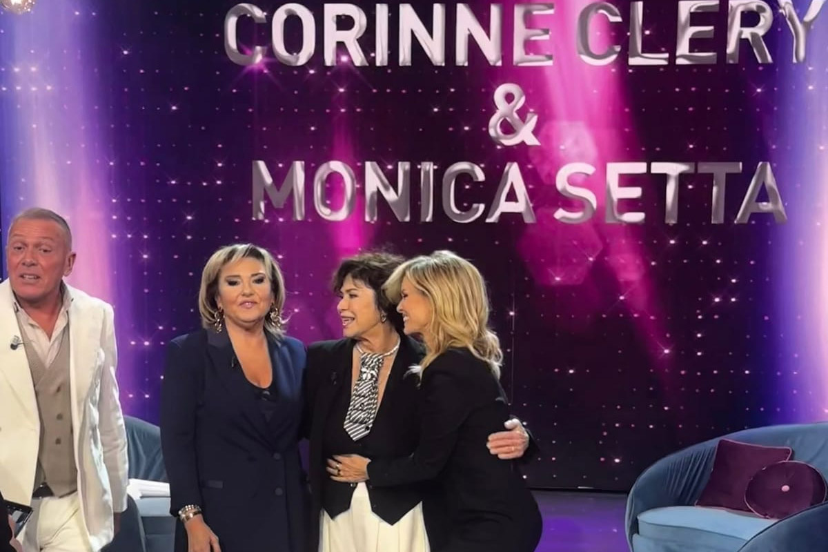 Monica Setta e Corinne Clery