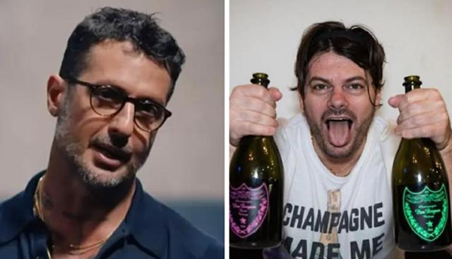 Fabrizio Corona e Filippo Champagne Fabrizio Corona e Filippo Champagne