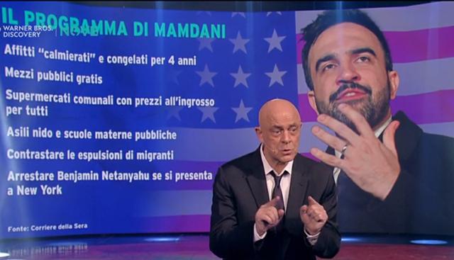 Crozza, monologo sull'elezione di Mamdani a sindaco di New York e sullo stato della sinistra in Italia