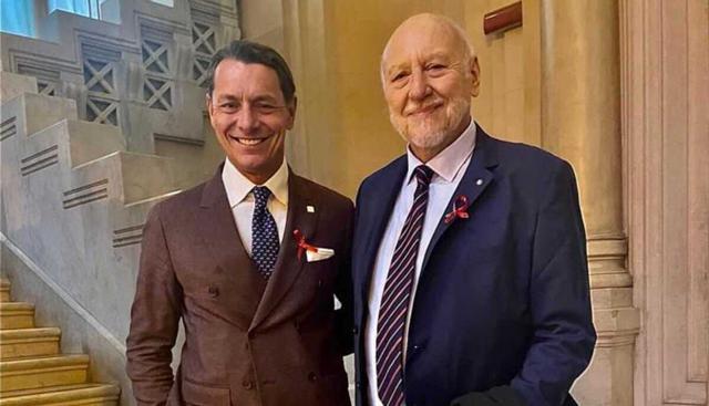 Da sx Avv. S. Donadei e Avv. A. Del Noce Da sx Avv. S. Donadei e Avv. A. Del Noce