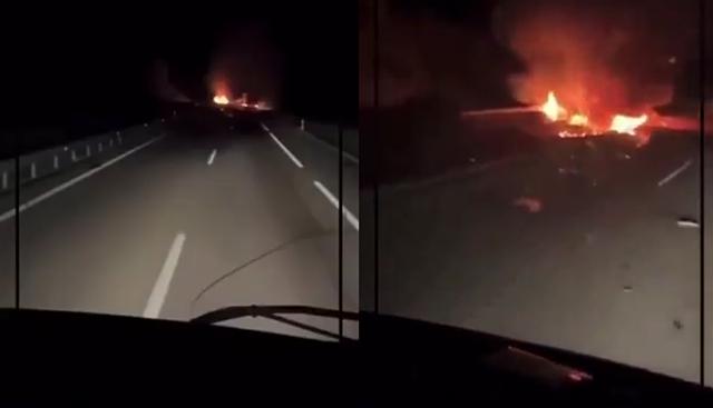Incidente Diogo Jota, l’auto in fiamme: il video choc dal luogo della tragedia
