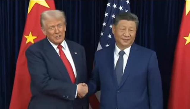 Trump e Xi, gelo durante la stretta di mano: poi Trump dice "Incontro da 12 su 10"