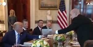 donald trump e benjamin netanyahu