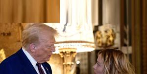 Donald Trump e Giorgia Meloni