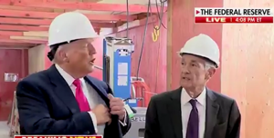 Donald Trump e Jerome Powell