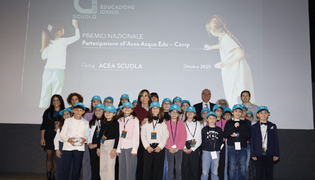 ACEA: premiate le scuole vincitrici del contest nazionale â€œAlla ricerca della goccia perdutaâ€