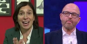 Elly Schlein e Massimo Gramellini