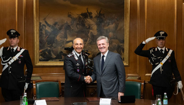 Enel, rinnovato lâ€™accordo di collaborazione con Arma dei Carabinieri per la sicurezza energetica