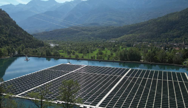 Enel, a Venaus lâ€™innovazione incontra la sostenibilitÃ  con il fotovoltaico galleggiante