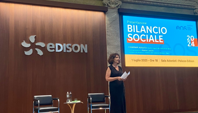 Fondazione EOS, presentato il bilancio sociale: 3 anni di impegno per gli adolescenti e le comunità