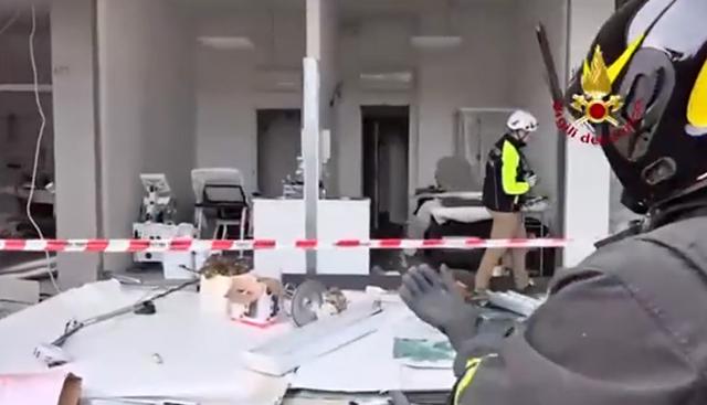 Vicenza, fuga di gas devasta un centro estetico. Le immagini del disastro