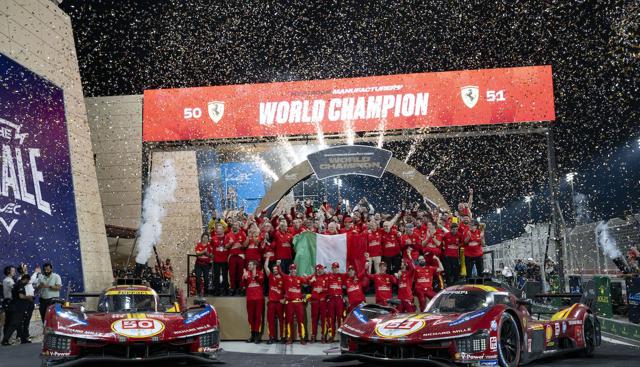 Ferrari campione WEC 2025: Costruttori e Piloti