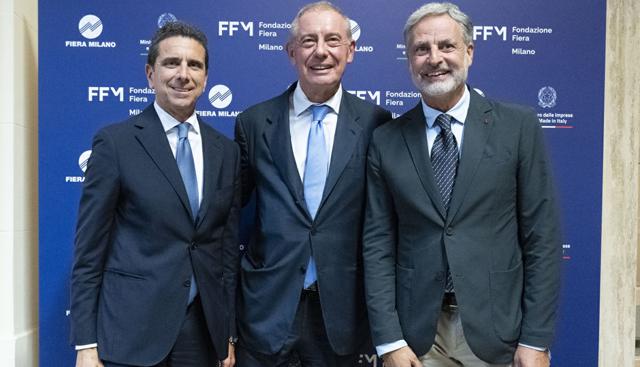 Giovanni Bozzetti, Adolfo Urso, Roberto Foresti