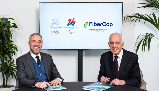 FiberCop Ã¨ partner dei giochi olimpici e paralimpici invernali di milano cortina 2026