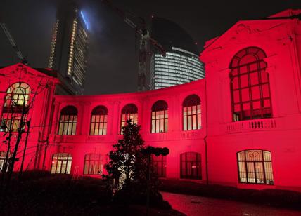 Violenza contro la donne, Fondazione Fiera Milano si illumina di rosa