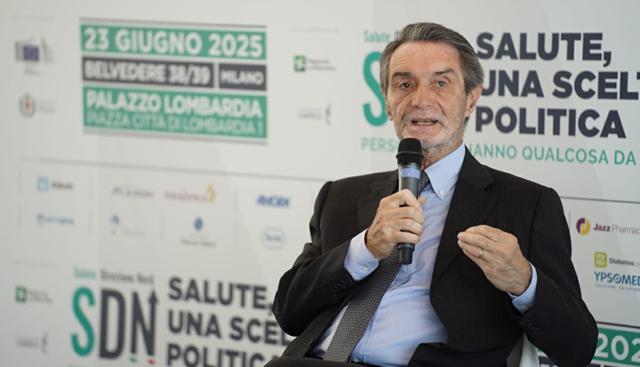 Attilio Fontana a Salute Direzione Nord Attilio Fontana a Salute Direzione Nord