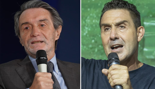 Attilio Fontana e Roberto Vannacci