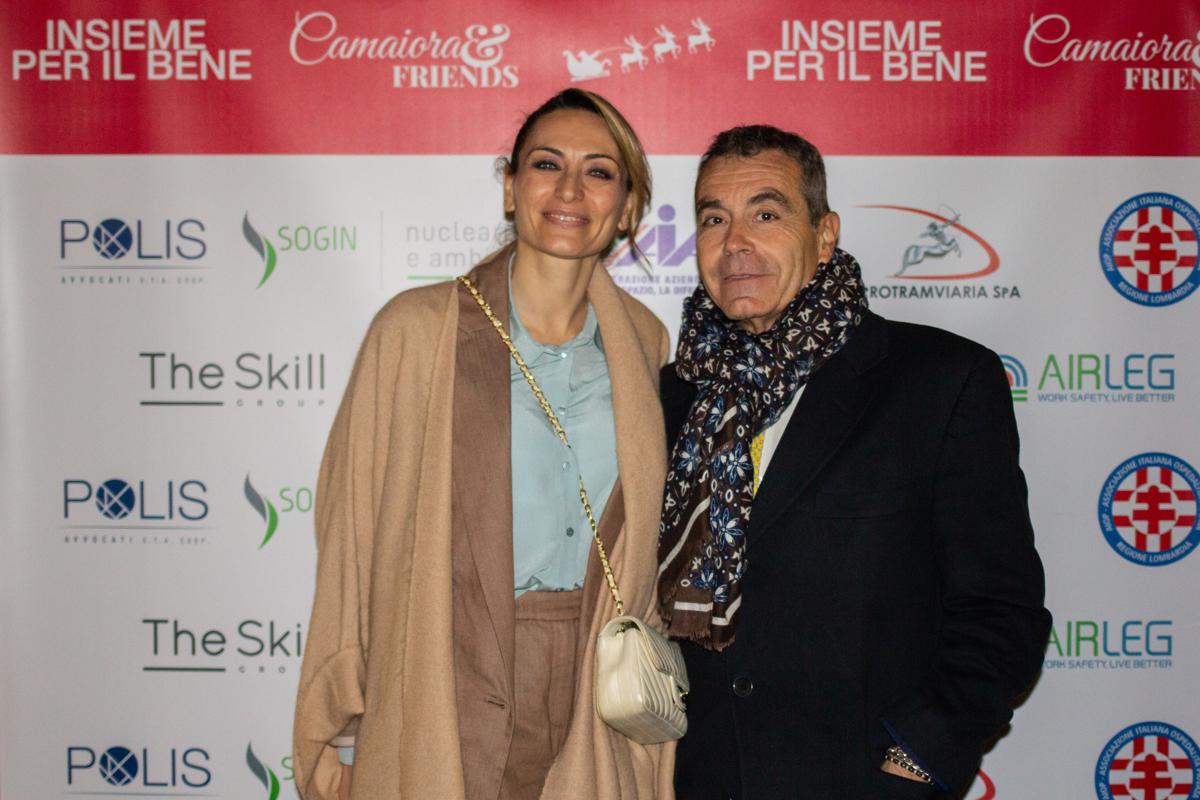 Francesca Parisella, conduttrice tv e giornalista Rai – Giuseppe Petrella, Generale dei Carabinieri