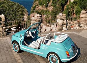 500 Spiaggina Volare, design e lusso a Taormina con Garage Italia Customs
