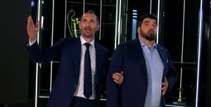 Giorgio Chiellini e Antonino Cannavaciuolo