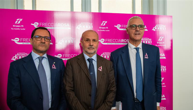 Gruppo FS: riparte Frecciarosa, il treno della prevenzione oncologica