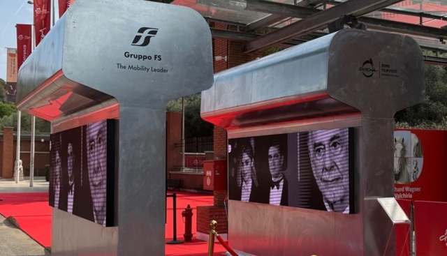 Gruppo FS alla Festa del Cinema di Roma con lâ€™installazione â€œPensiero Binarioâ€