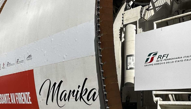 Gruppo FS,Â Passante AV di Firenze: la TBM Marika raggiunge la futura Stazione Belfiore
