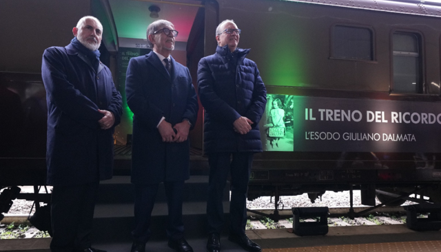 Gruppo FS, Treno del Ricordo: tappa a Roma in memoria delle vittime delle foibe