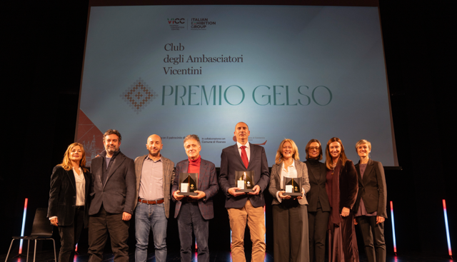 IEG, presentato il Premio Gelso a Vicenza durante la cerimonia del Premio Pigafetta 2025